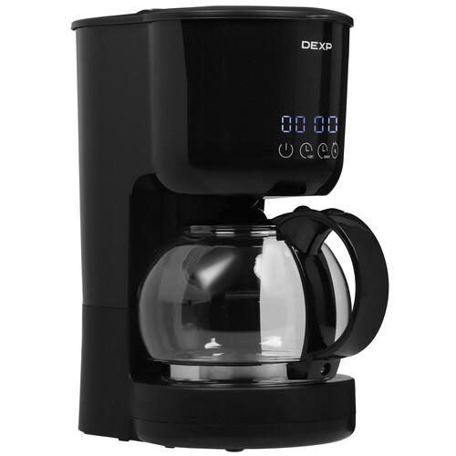 Купить Кофеварка капельная DEXP DCM-1080 S черный  9099322. Характеристики, отзывы и цены в Донецке
