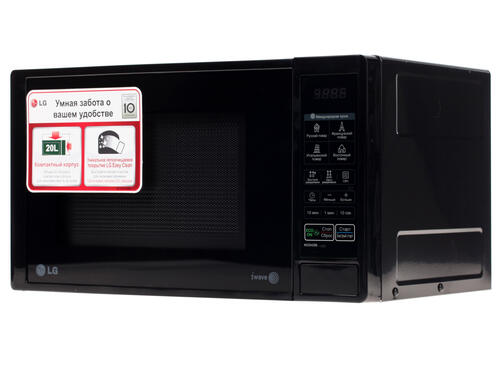 Купить Микроволновая печь LG MS2042DB черный  0166117. Характеристики, отзывы и цены в Донецке