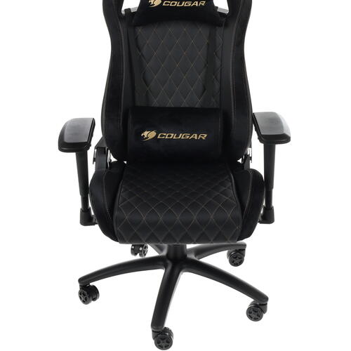 Купить Кресло игровое Cougar Armor S Royal черный  1344380. Характеристики, отзывы и цены в Донецке