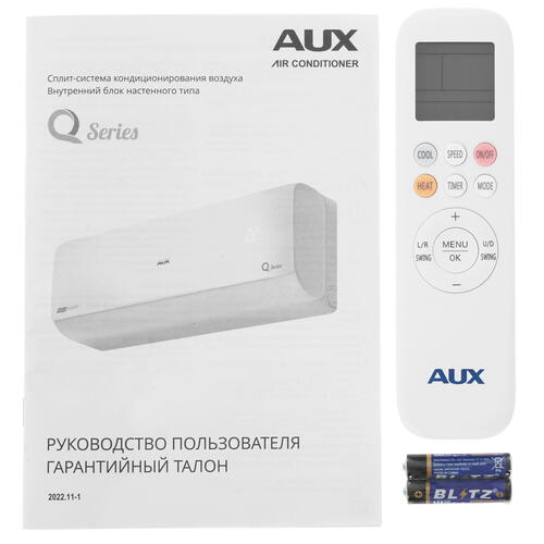 Купить Кондиционер настенный сплит-система AUX ASW-H18A4/QH-R1DI/AS-H18A4/QH-R1DI белый  9986496. Характеристики, отзывы и цены в Донецке