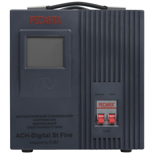Купить Стабилизатор напряжения РЕСАНТА АСН-Digital St Five  5637640. Характеристики, отзывы и цены в Донецке