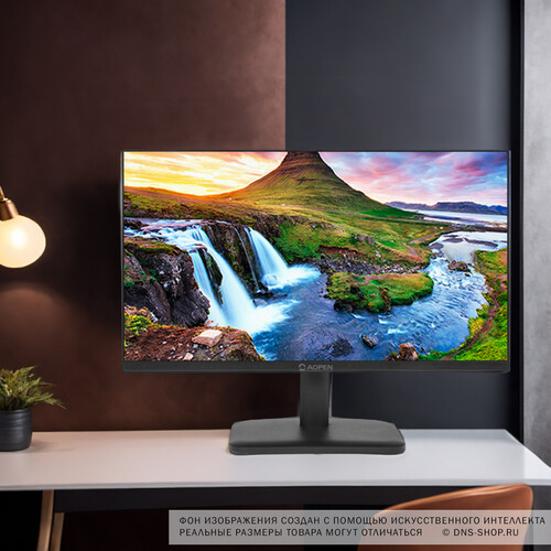 Купить 21.5" Монитор AOpen 22CV1QH3bi черный  5615089. Характеристики, отзывы и цены в Донецке