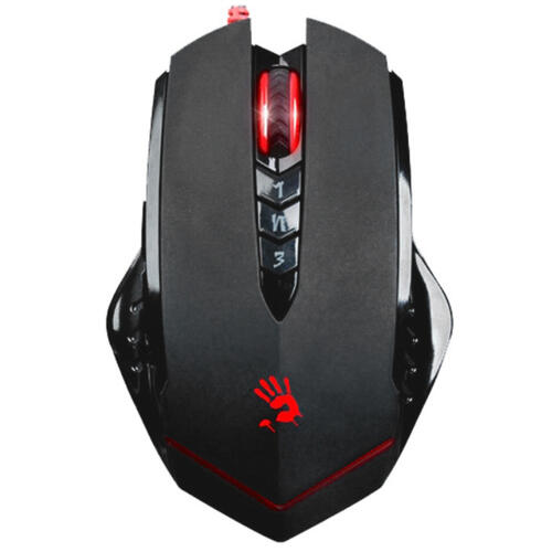 Купить Мышь проводная A4Tech Bloody V8  черный  0167109. Характеристики, отзывы и цены в Донецке