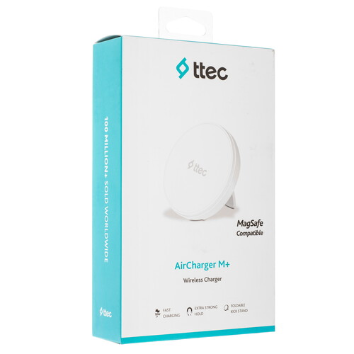 Купить Беспроводное зарядное устройство TTEC AirCharger M+ белый  9202680. Характеристики, отзывы и цены в Донецке