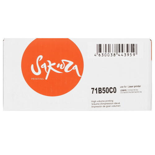 Купить Картридж лазерный SAKURA 71B50C0 голубой  5363702. Характеристики, отзывы и цены в Донецке