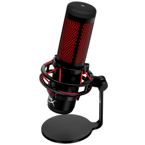 Купить Микрофон HyperX QuadCast черный  5058710. Характеристики, отзывы и цены в Донецке
