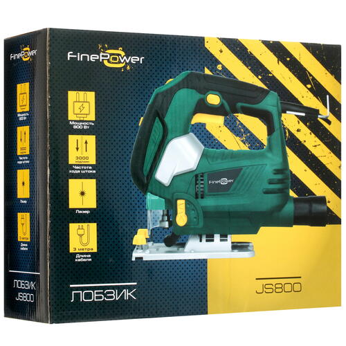 Купить Электрический лобзик FinePower JS800  1395284. Характеристики, отзывы и цены в Донецке