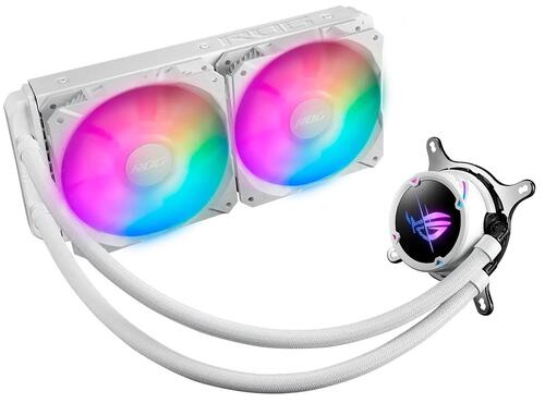 Купить Система охлаждения ASUS ROG STRIX LC II 240 ARGB White Edition  5442094. Характеристики, отзывы и цены в Донецке