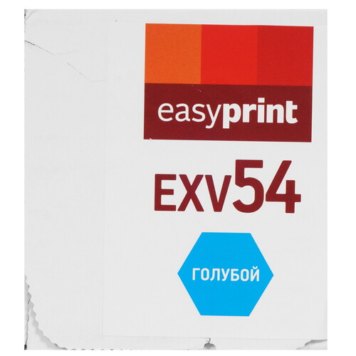 Купить Тонер-картридж лазерный EasyPrint LC-EXV54C голубой  9980927. Характеристики, отзывы и цены в Донецке