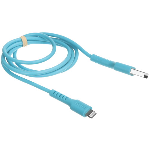 Купить Кабель круглый SBS Lightning 8-pin MFI - USB 2.0 Type-A голубой 1 м  5471858. Характеристики, отзывы и цены в Донецке