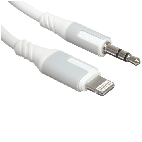 Купить Кабель   Borofone Lightning - jack 3.5 мм белый  5474942. Характеристики, отзывы и цены в Донецке