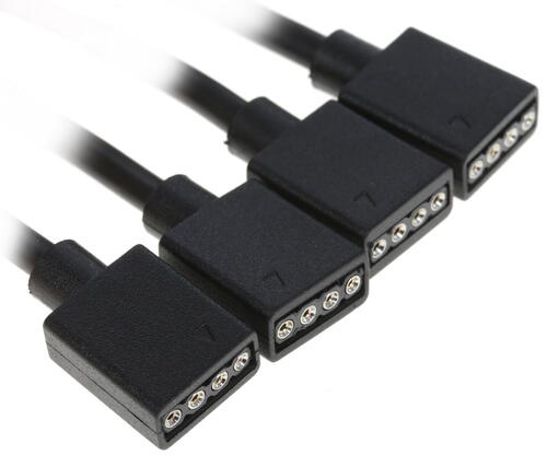 Купить Разветвитель для подключения подсветки Cooler Master 1-to-3 RGB Splitter Cable  1155216. Характеристики, отзывы и цены в Донецке