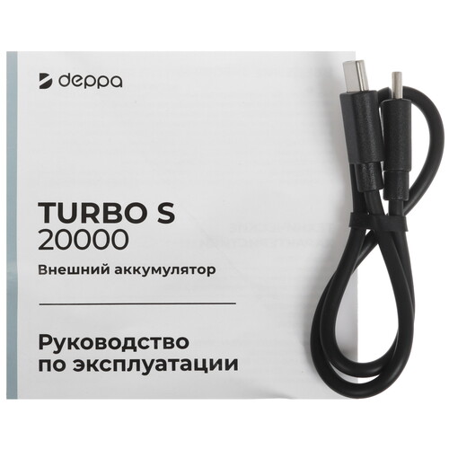 Купить Портативный аккумулятор DEPPA NRG Turbo S серый  9258282. Характеристики, отзывы и цены в Донецке