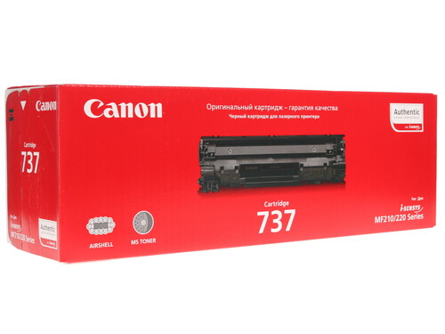 Купить Картридж лазерный Canon 737BK черный, с чипом  1007393. Характеристики, отзывы и цены в Донецке