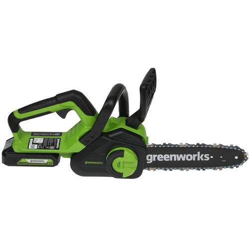 Купить Аккумуляторная цепная пила GreenWorks G24CS25K2  24V  5081470. Характеристики, отзывы и цены в Донецке