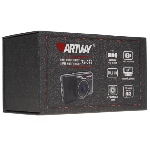 Купить Видеорегистратор Artway AV-396  4813510. Характеристики, отзывы и цены в Донецке