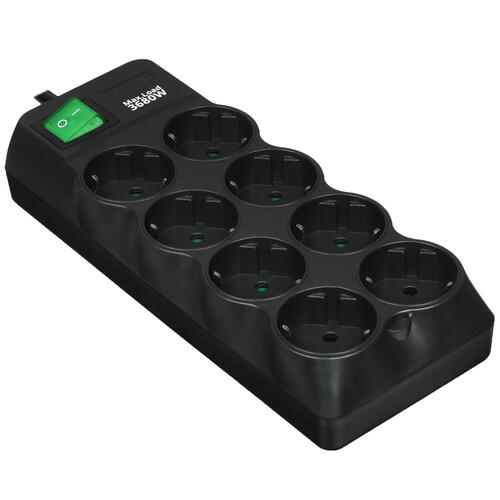 Купить Сетевой фильтр SVEN SF-08E-16 черный  5405813. Характеристики, отзывы и цены в Донецке