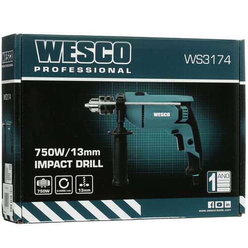 Купить Дрель  Wesco WS3174  5094316. Характеристики, отзывы и цены в Донецке