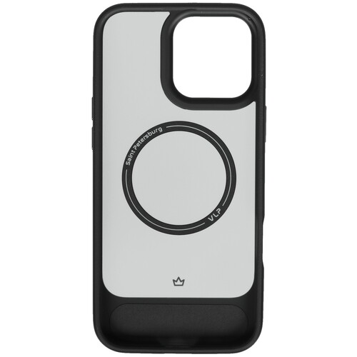 Купить Накладка  VLP Reels Case для Apple iPhone 16 Pro Max черный/прозрачный  5487091. Характеристики, отзывы и цены в Донецке