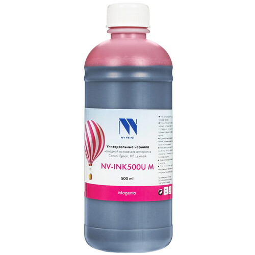 Купить Чернила водорастворимые NV Print NV-INK500UM пурпурный  9133609. Характеристики, отзывы и цены в Донецке