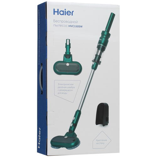 Купить Пылесос вертикальный   Haier HVC150SW  зеленый  9963382. Характеристики, отзывы и цены в Донецке