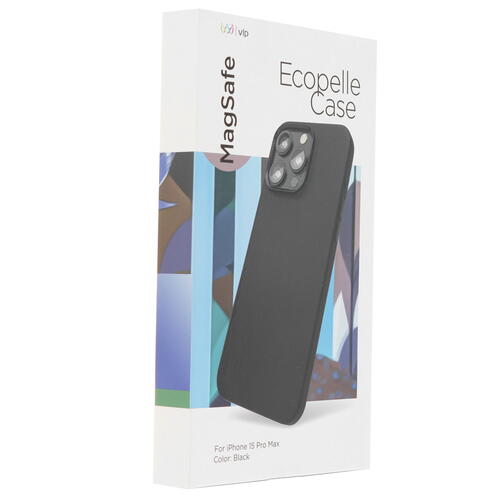 Купить Накладка  VLP Ecopelle Case для Apple iPhone 15 Pro Max черный  5426136. Характеристики, отзывы и цены в Донецке