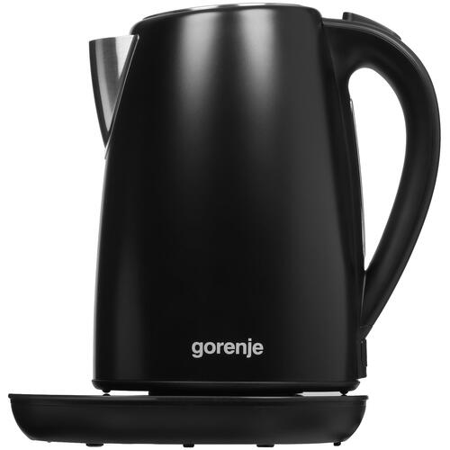 Купить Электрочайник Gorenje K17TRB черный  9908996. Характеристики, отзывы и цены в Донецке