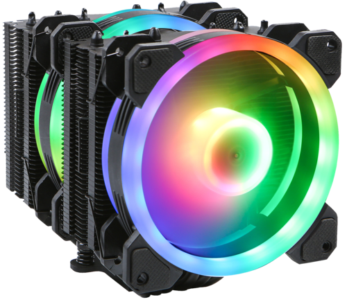 Купить Кулер для процессора Gelid Glacier Black [CC-GLACIER-02-A]  5615369. Характеристики, отзывы и цены в Донецке