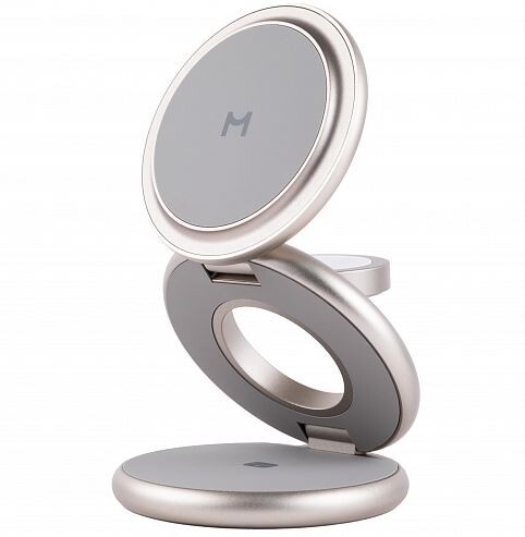 Купить Беспроводное зарядное устройство Magssory Disc Signature Edition for Samsung бежевый  9228284. Характеристики, отзывы и цены в Донецке