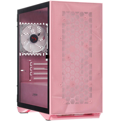 Купить Корпус ARDOR GAMING Rare Minicase MS3 Mesh PG ARGB  розовый  5083998. Характеристики, отзывы и цены в Донецке