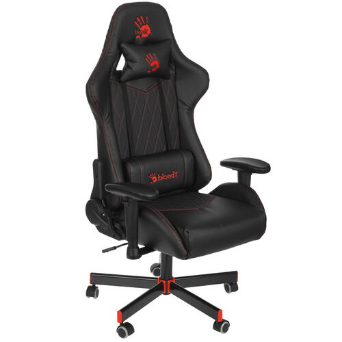 Купить Кресло игровое A4Tech 1408994 красный  9112796. Характеристики, отзывы и цены в Донецке
