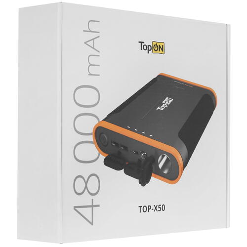 Купить Портативная зарядная станция TopON TOP-X50 черный  5055161. Характеристики, отзывы и цены в Донецке