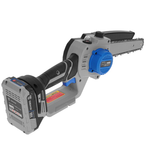 Купить Аккумуляторная цепная пила DEKO DKCHS 20V  шина - 20 см(8")  9244005. Характеристики, отзывы и цены в Донецке