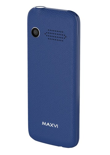 Купить Сотовый телефон Maxvi K32 синий/черный  9977161. Характеристики, отзывы и цены в Донецке