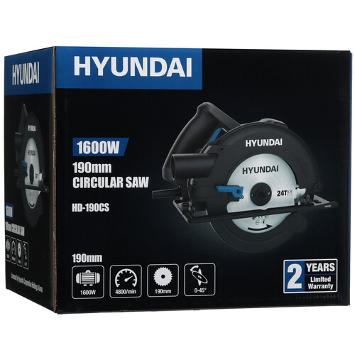 Купить Пила дисковая Hyundai HD-190CS  5470154. Характеристики, отзывы и цены в Донецке