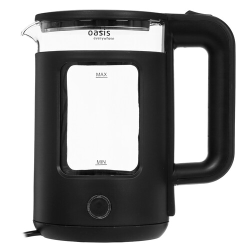 Купить Электрочайник Оasis K-17GPB черный  9243047. Характеристики, отзывы и цены в Донецке