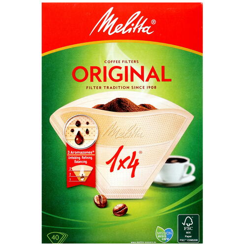 Купить Одноразовые фильтры Melitta №4 коричневый  5031696. Характеристики, отзывы и цены в Донецке