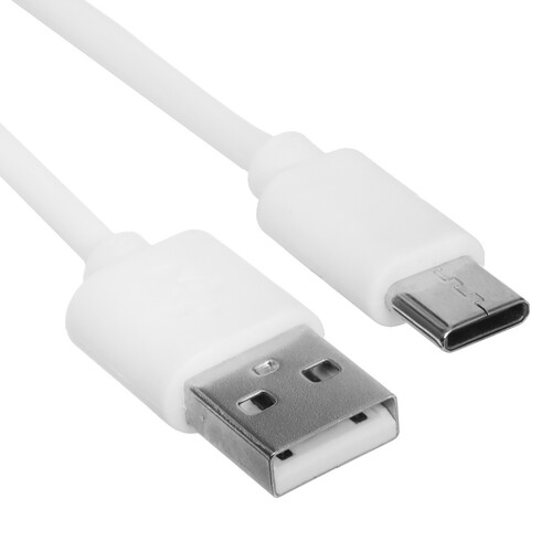 Купить Кабель круглый Aceline USB Type-C - USB 2.0 Type-A белый 2 м  9086570. Характеристики, отзывы и цены в Донецке