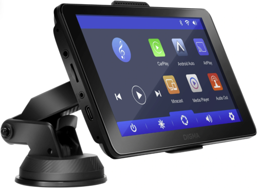 Купить Автомобильный монитор Digma Smart Play 600  5641924. Характеристики, отзывы и цены в Донецке