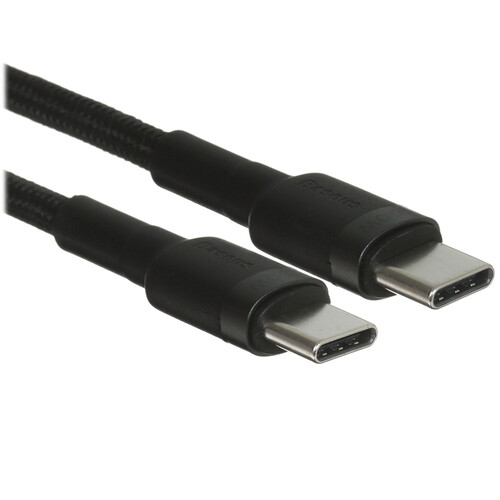 Купить Кабель круглый Baseus USB Type-C - USB Type-C черный 2 м  5627767. Характеристики, отзывы и цены в Донецке