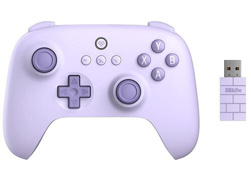 Купить Геймпад беспроводной/проводной 8BitDo Ultimate C 2.4G фиолетовый  5419999. Характеристики, отзывы и цены в Донецке