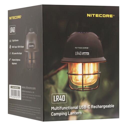 Купить Фонарь Nitecore LR40  9170861. Характеристики, отзывы и цены в Донецке