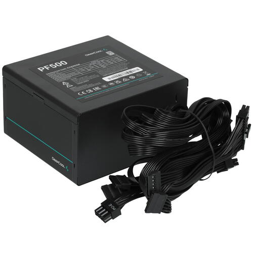 Купить Блок питания DEEPCOOL PF500 [R-PF500D-HA0B-EU] черный  4853755. Характеристики, отзывы и цены в Донецке