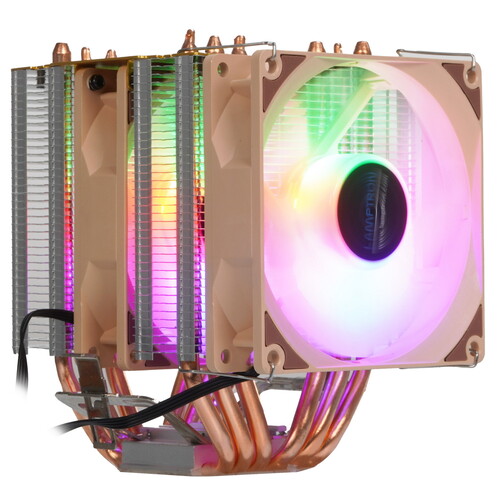Купить Кулер для процессора Lamptron ST092 Lighted [LAMP-ST092P6UL]  5615376. Характеристики, отзывы и цены в Донецке