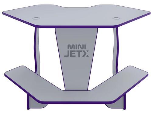Купить Стол компьютерный VMMGAME JETXmini LIGHT белый/фиолетовый  9115369. Характеристики, отзывы и цены в Донецке