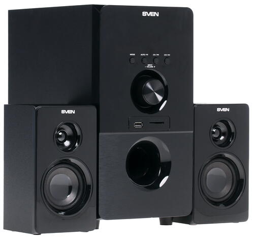 Купить Колонки SVEN MS-2050 черный  1042915. Характеристики, отзывы и цены в Донецке