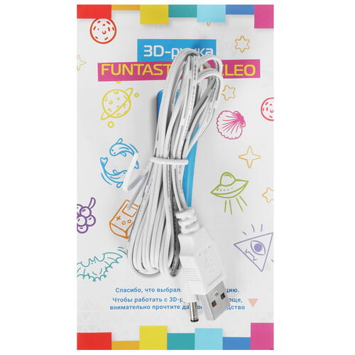 Купить 3D-ручка с пластиком Funtastique CLEO+PLA  черный  5339783. Характеристики, отзывы и цены в Донецке