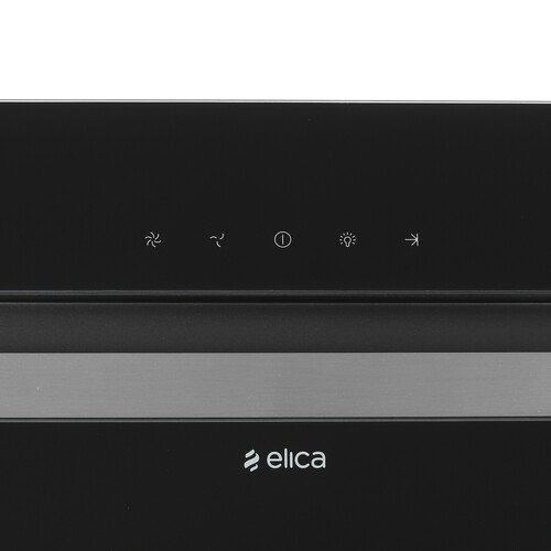 Купить Вытяжка наклонная Elica SHIVER BL/A/60 черный/серебристый  8189978. Характеристики, отзывы и цены в Донецке