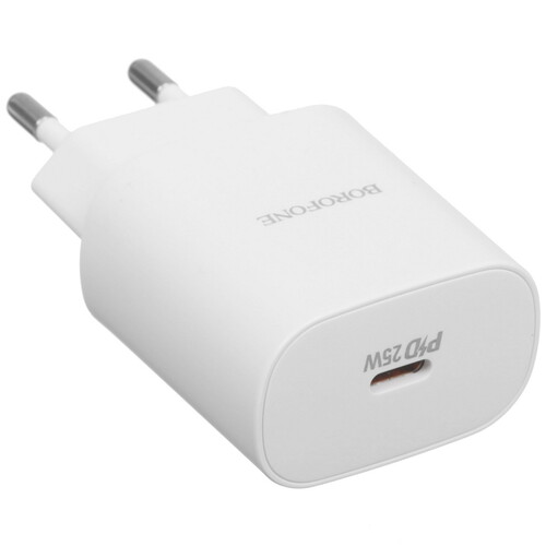 Купить Сетевое зарядное устройство Borofone BA82A белый  5609257. Характеристики, отзывы и цены в Донецке