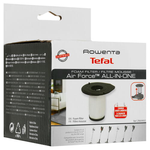 Купить Фильтр Tefal ZR009002  1630293. Характеристики, отзывы и цены в Донецке